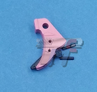 Guarder Ridged Trigger For Glock Gas Blow Back (Pink) - Click Image to Close